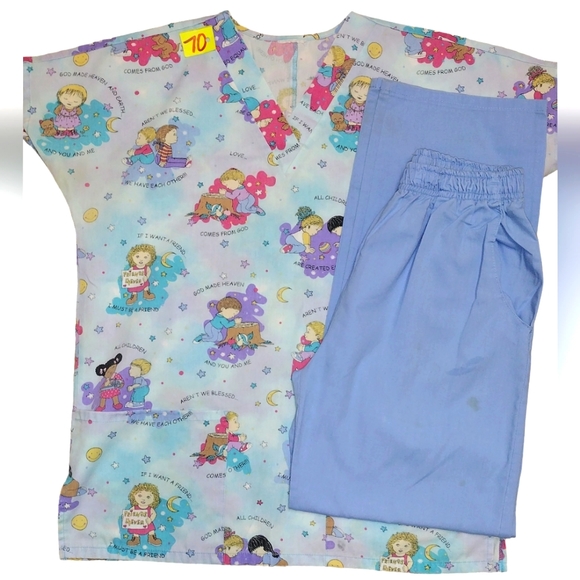 Smart Scrubs Other - God's children scrub set